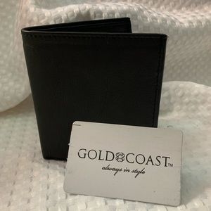 Gold Coast leather wallet NEW